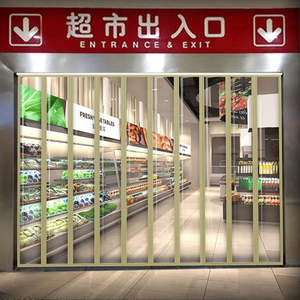 2019 производители, самопоглощающие прозрачные дверные полосы из ПВХ, магнитные дверные занавески из ПВХ для дома - Product Image 4