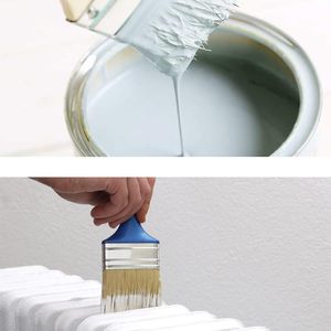 Peinture Vernifer Caloriferi Satin White Enamel 500 ml résistante aux hautes températures pour radiateurs - Product Image 2
