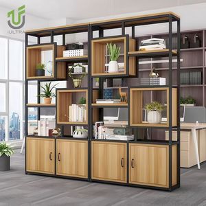Estantería Cúbica Moderna IULTRA de Doble Cara, Estantería Alta Independiente con Parte Trasera Abierta, Separador de Oficina, Separador de Escuela, Estantería Divisoria - Product Image 5