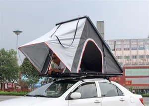 Hard Shell Suv Auto Dak Tent Opvouwbare Camping Truck Dak Tent 2 Person Voor Suv Of Auto