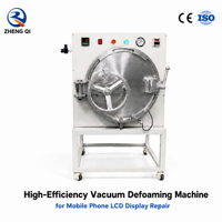 Machine professionnelle électronique de débullage LCD 17,5 pouces, autoclave intelligent pour l'élimination des bulles, machine interne de suppression des bulles