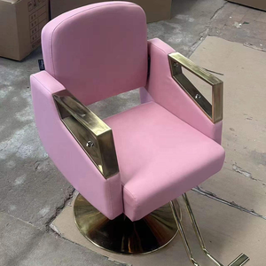 Mobilier de salon noir et or, design moderne, équipement de salon de coiffure, ensemble de mobilier de salon - Product Image 6