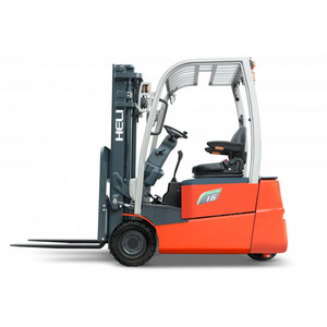 Mini chariot élévateur électrique à grappin, 3 roues, 1,6t, kit d'étanchéité, raccord de tuyau Stihl, brosse de lavage de camion, pneu plein 6-50-10 - Product Image 2