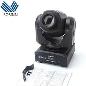 Đèn Sân Khấu LED Đèn Sân Khấu Đèn Sân Khấu Gobos Tấm Màu Chiếu Sáng Chùm DMX512 Điều Khiển RGB Thay Đổi Màu Sắc Đèn Sàn Nhảy - Product Image 1