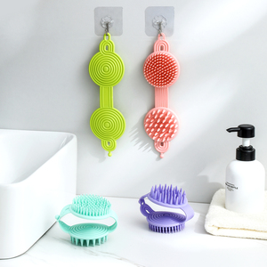 Cepillo de Silicona para el Cuidado del Cabello Sanga, Cepillo para Champú, Masajeador de Cuero Cabelludo para el Crecimiento del Cabello - Product Image 3