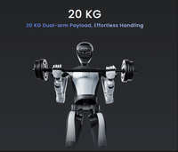 Robot humanoïde industriel de 171 cm, taille réelle, pour la logistique d'usine, l'assemblage industriel, la manutention, le tri et le chargement