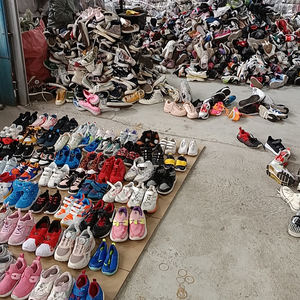 Chaussures de sport unisexes d'occasion à lacets en synthétique, rehaussantes, décontractées, pour enfants, style marche, vente en gros - Product Image 6