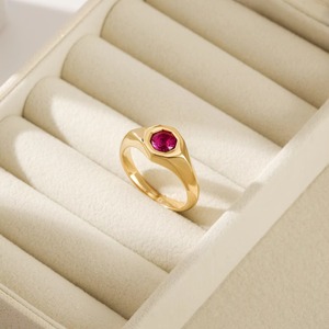 แหวนทับทิมทอง14K สแตนเลส - Product Image 3