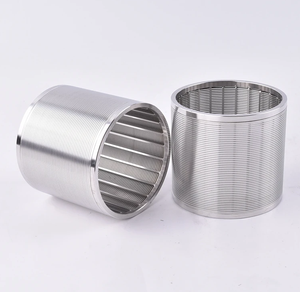 Tubo Filtro a Filo Scanalato Johnson Screen in Acciaio Inox 304 316, Perfettamente Rotondo, a Cuneo, con Fori da 316 <span class=keywords><strong>Micron</strong></span> - Product Image 1