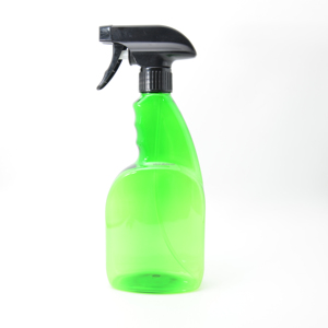 Bouteille pulvérisateur en plastique PET 300 ml avec pulvérisateur à gâchette en forme de petite souris noire, bouteille pulvérisateur ovale <span class=keywords><strong>verte</strong></span> personnalisée pour produits de nettoyage - Product Image 3