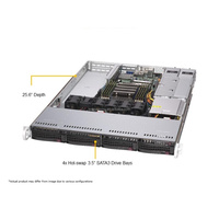 Serveur Supermicro AS-1014S-WTRT 1U A+ compatible avec les processeurs AMD EPYC
