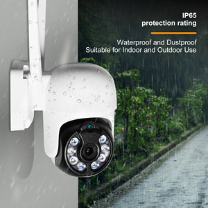 Tuya ngoài trời wifi an ninh PTZ Mạng Máy ảnh không thấm nước hai chiều âm thanh ai hình người theo dõi tầm nhìn ban đêm phát hiện chuyển động CMOS - Product Image 5