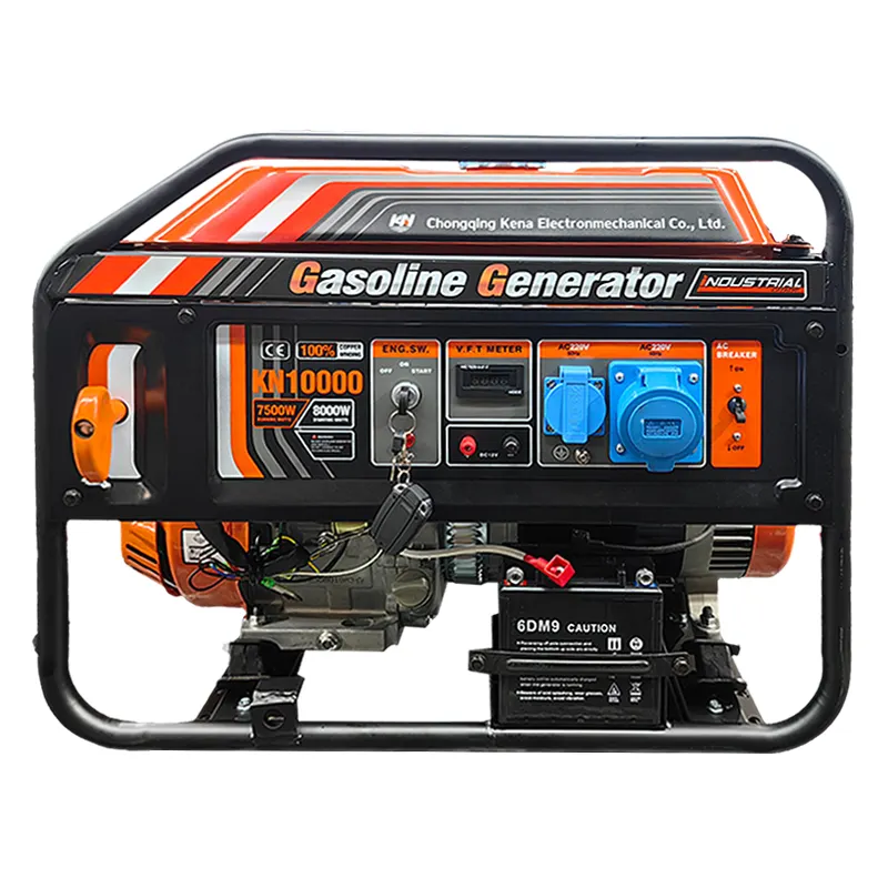 Portable Power Generator 5.0Kva 6.5Kw Electric generator 110V 220V 380V Gasoline Generators