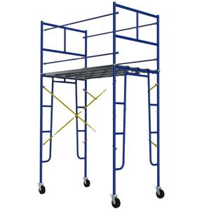 Échafaudage en H Q235, pièces d'échafaudage métalliques galvanisées, cadre d'échelle en acier thermolaqué pour la construction - Product Image 6