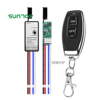 Télécommande sans fil RF 433mhz Relais Récepteur DC 3.6V 6V 12V 24V 30V 1CH Module Pour Lampe LED DIY