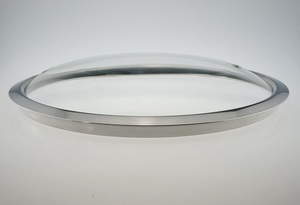 Wide Rim Glass <strong>Lid</strong> for Stockpot Cover Glass <strong>Pan</strong> <strong>Lid</strong> Cookware Cover - Product Image 5