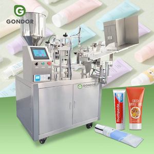 Liquid Plastic Furis Aluminum Squeeze Food Paste Desktop <b>Automatic</b> Frs-80 Ultrasonic Tube Fill Machine - Product Image 1