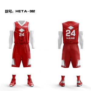 Uniformes de basket-ball de haute qualité en gros, maillots de basket respirants, vêtements de sport sublimés, unisexe - Product Image 5