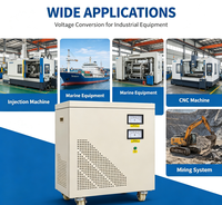 Transformateur triphasé sec sur mesure SG-300KVA, bobinage entièrement en cuivre, type carré, boîtier de bobinage, 380V 220V, moulage par injection