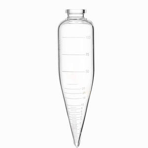 Tiandi <span class=keywords><strong>Lab</strong></span> 100ml Borosilicate Glass Oil <span class=keywords><strong>Centrifuge</strong></span> Tube 6 polegadas longo curto Cone com graduações brancas - Product Image 1