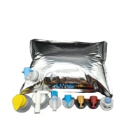 Sac personnalisé 1L 2L 7L 5L 10L 20L pour vin, jus, huile avec valve, impression par gravure pour emballage alimentaire, présenté en boîte