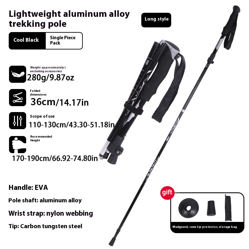 Black long-130cm