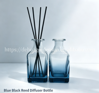 Diffuseur d'arômes sans flamme en verre de 150 ml avec fleurs séchées, pour maison et bureau, vente en gros usine