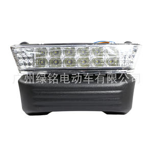 อุปกรณ์เสริมรถกอล์ฟคลับคาร์ ไพโอเนียร์ไฟหน้า LED พร้อมกันชนรุ่น 1025248-01 - Product Image 2