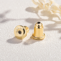 Moconar 3 paires de fermoirs de boucles d'oreilles à verrouillage pour boucles d'oreilles pendantes lourdes, en argent sterling 925 plaqué or 18 carats, hypoallergéniques et confortables