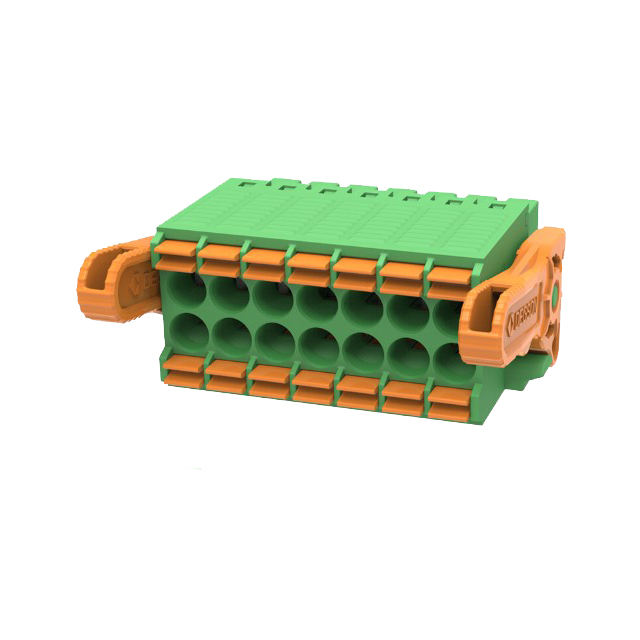 Plug-In PA66 Brass Contact Spring Connection Terminal Blocks for PCB ...