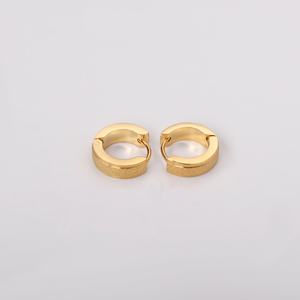 Pendientes de Aro Chapados en Oro, Joyería de Acero - Product Image 6