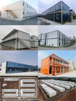 Maison préfabriquée à assemblage rapide, conteneur détachable pour dortoirs de personnel de construction et bureaux
