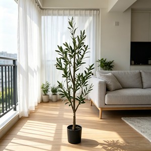 UV Resistant <b>Artificial</b> Olive Tree Faux <b>Potted</b> <b>Plant</b> <b>Large</b> Simulated Olive Tree <b>Outdoor</b> Indoor Landscape Decoration - Product Image 3