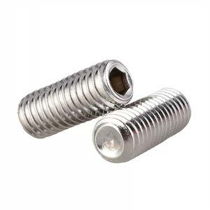 # 2-56 # 4-40 # 6-32 # 8-32 # Tornillo de Fijación Hexagonal sin Cabeza SS304 de 10-24, M3 x 40 mm, DIN916 - Product Image 2