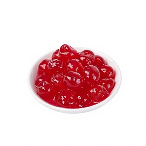 Vente en gros de cerises rouges et vertes glacées de haute qualité, casher, en sirop pour la pâtisserie, en seaux de 5 kg - Product Image 3