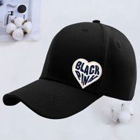 Dessin animé anglais lettre patchs brodés Original fer sur Badges accessoires pour casquettes de Baseball tissu commun pour vêtements