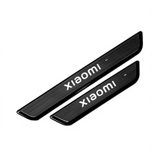Protectores de Umbral de Puerta con Sensor Inalámbrico LED para Xiaomi Su7 Yu7, Puertas Delanteras y Traseras, Acero Inoxidable, 2024 2026, Automáticos - Product Image 2