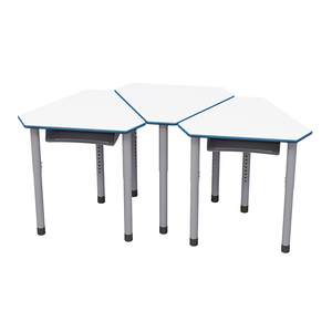 Zoifun מודרני גובה מתכוונן שולחן הספר רהיטים תלמיד שולחן פעילות בכיתה - Product Image 6