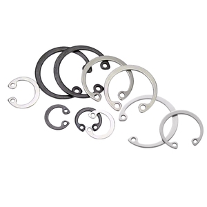 サークリップスチールインテリアロック内部ワッシャーノーマルタイプブラックレテンディングリングCタイプホール内部サークリップ - Product Image 4