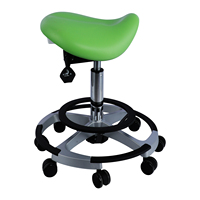Chaise pivotante réglable moderne pour hôpital, atelier, école, chambre à coucher – Tabouret ergonomique de dentiste en acier inoxydable à mémoire de forme