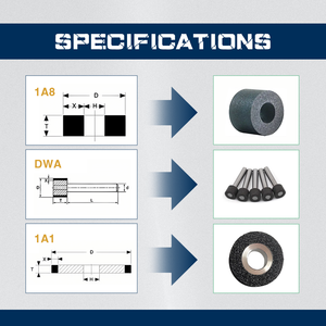 RZ Stator And <strong>Rotor</strong> Hydraulic Tappets Grinding Main Bearing Compressor Internal Cylindrical Grinding Internal Grinding Wheels - Product Image 3