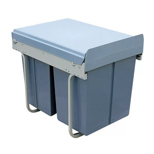 <span class=keywords><strong>Poubelle</strong></span> double escamotable intégrée <span class=keywords><strong>sous</strong></span> l'<span class=keywords><strong>évier</strong></span> de cuisine, 15L - Product Image 2