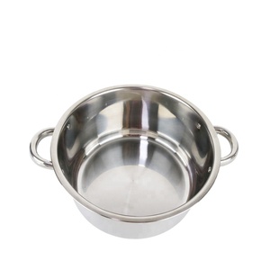 ชุดเครื่องครัวสเตนเลสสตีลแบบเหนี่ยวนำความร้อนสไตล์เกาหลี 8 ชิ้น พร้อมฝาปิดเหล็ก - Product Image 2