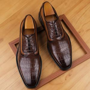 Chaussures habillées en cuir pleine fleur faites à la main de haute qualité pour hommes, mocassins sur mesure pour hommes – Vente en gros - Product Image 6