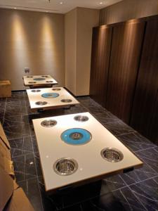 2022 Nieuwe Trend Multifunctionele <span class=keywords><strong>Hot</strong></span> <span class=keywords><strong>Pot</strong></span> Tafel Met Koreaanse <span class=keywords><strong>BBQ</strong></span> Grill 2 in 1 Elektrisch - Product Image 5