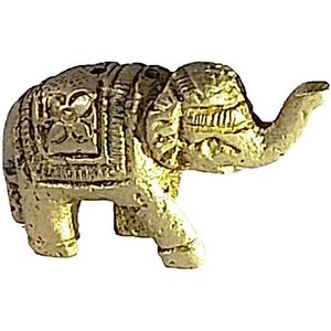 Soporte de varilla de incienso en forma de elefante de latón Soporte de Agarbatti para 2 varillas Incensario esculpido - Product Image 4