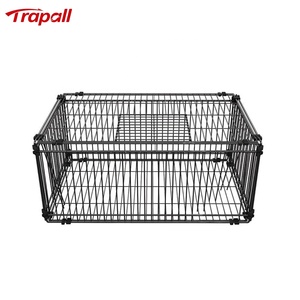 กรงดัก<span class=keywords><strong>นก</strong></span>แบบสี่ประตู สำหรับกู้ภัยสัตว์ป่าในเมือง ใช้งานกลางแจ้ง พร้อมระบบกลับอัตโนมัติ - Product Image 1