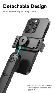 Rastreador DE CARA automático de 360 grados quadrapod C17 trípode giratorio ajustable soporte de teléfono <span class=keywords><strong>selfie</strong></span> <span class=keywords><strong>stick</strong></span> estabilizador con seguimiento AI - Product Image 5