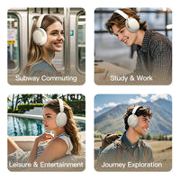 Écouteurs sans fil pliables Lonvel M6 à réduction de bruit, nouvelle arrivée, vente chaude, casque sport pour téléphone portable, pour jeux en extérieur