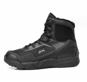 Chaussures de montagne mi-hautes DSF30 noires légères et tendance pour hommes, imperméables et respirantes, et marron coyote pour femmes - Product Image 1